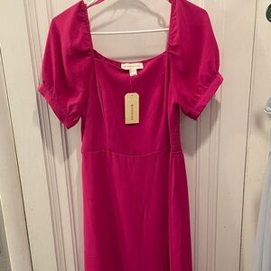 Monteau Pink Dress